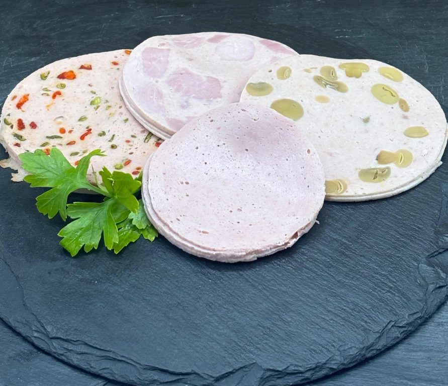 Frischwurst-Aufschnitt